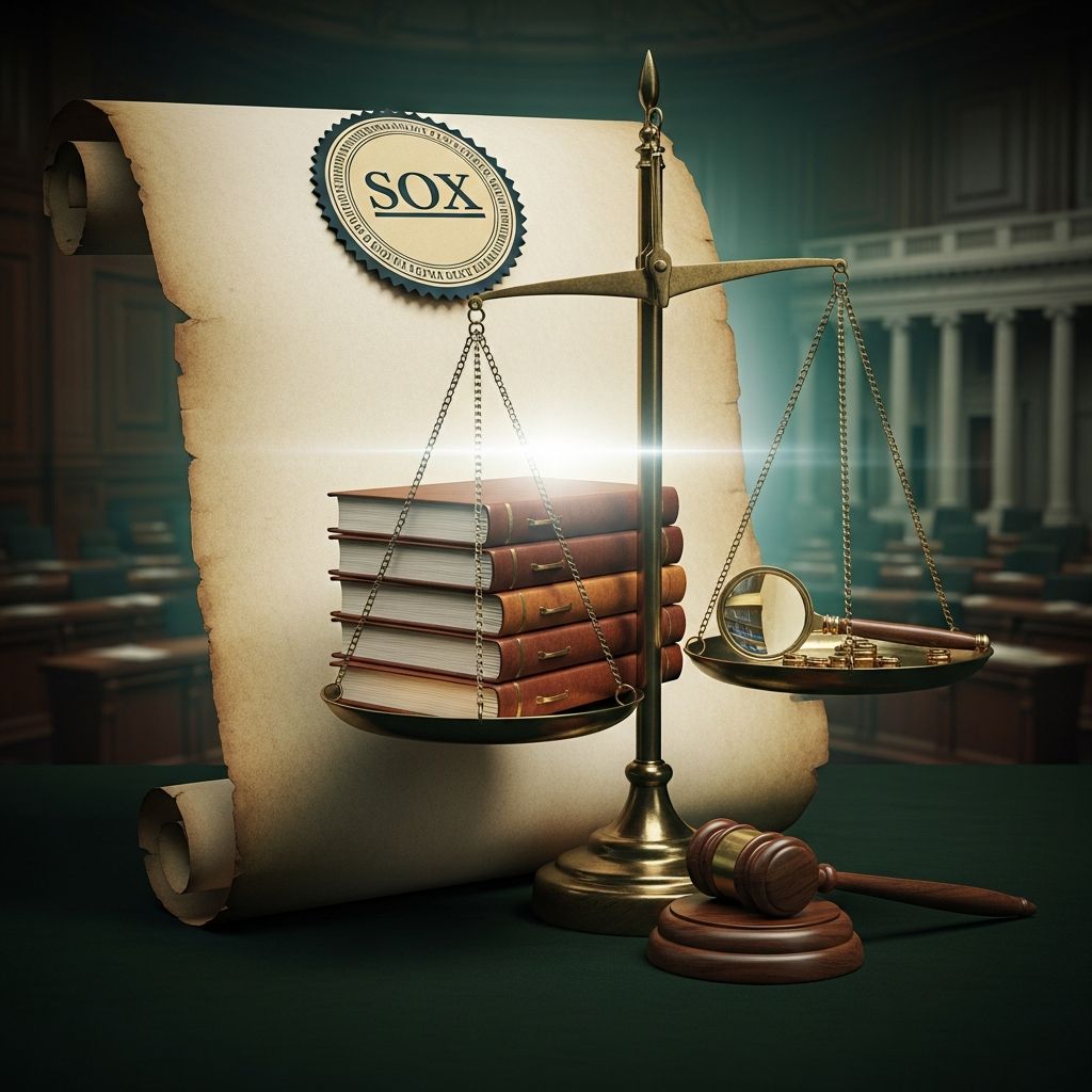 Understanding SOX: Corporate governance, financial reporting, and compliance requirements explained.