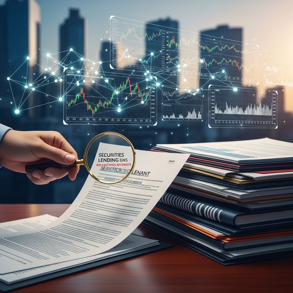 Understanding securities lending: How institutional investors generate income by loaning securities.