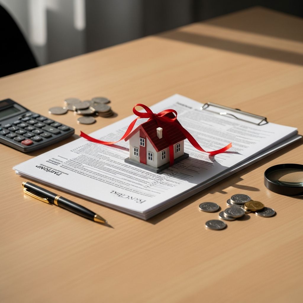 Complete guide to selling property received as a gift and understanding tax implications.