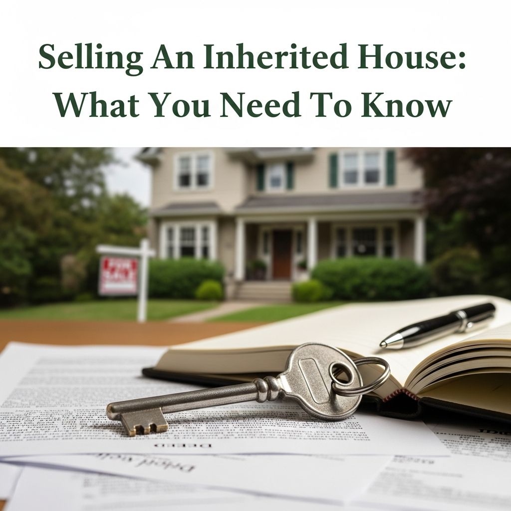 Complete guide to selling inherited property: navigate taxes, mortgages, and legal requirements.