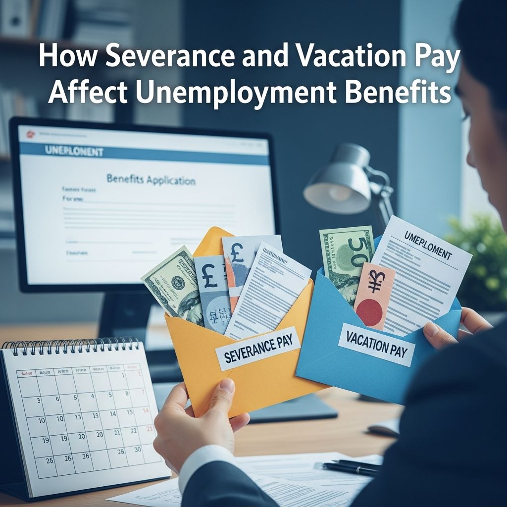 Understanding how severance packages and accrued vacation impact your unemployment eligibility and benefits.