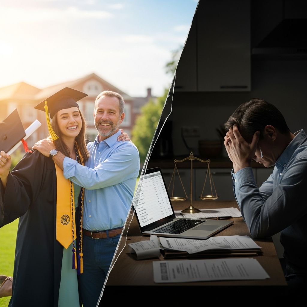 Understand the financial risks and benefits of cosigning your child's private student loan before making this important decision.