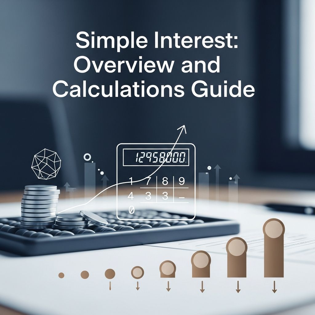 Master simple interest calculations with formulas, examples, and practical applications for loans and investments.