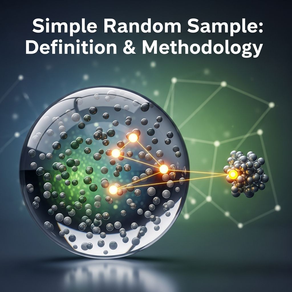Master simple random sampling: the foundation of unbiased statistical research and data collection.