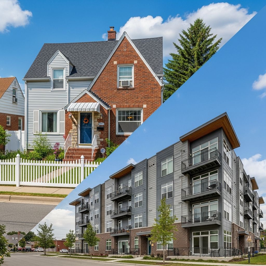 Explore the key differences between single-family and multi-family homes to find your ideal property.