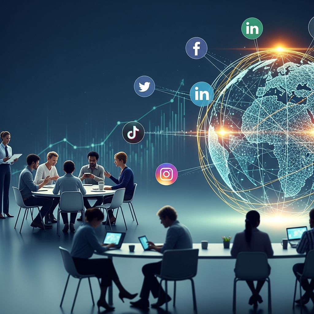 Explore how social networking connects people globally and transforms business marketing strategies.