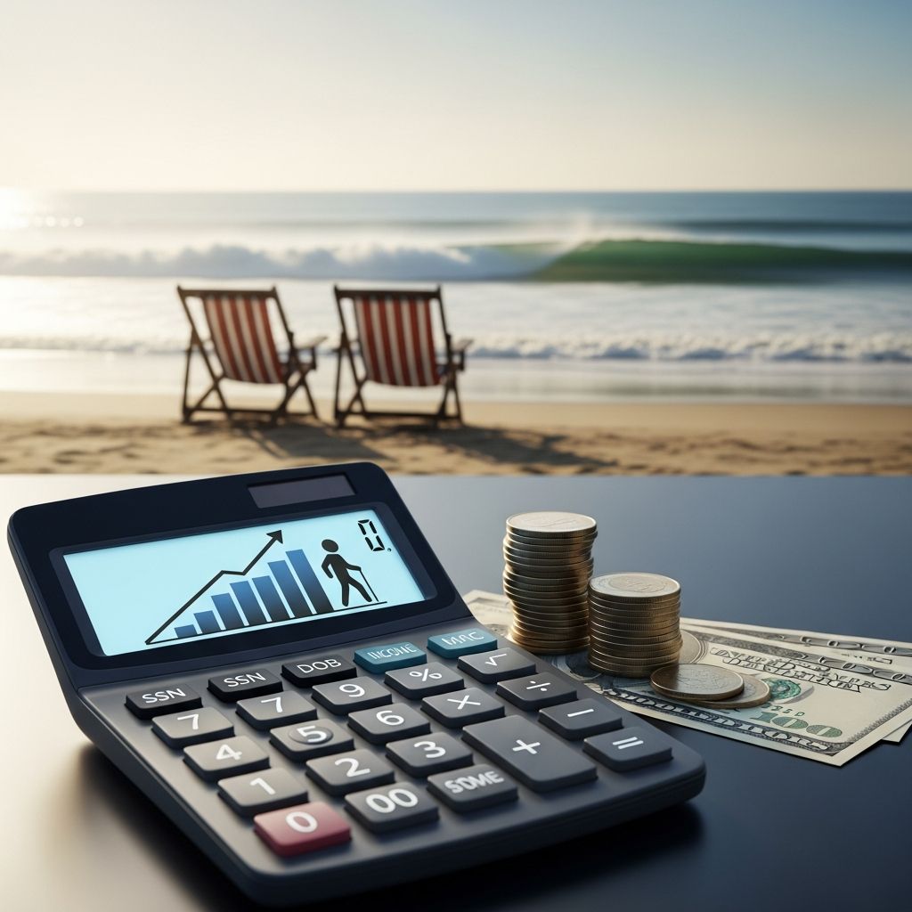 Use our Social Security calculator to estimate your monthly retirement benefits and plan your financial future.