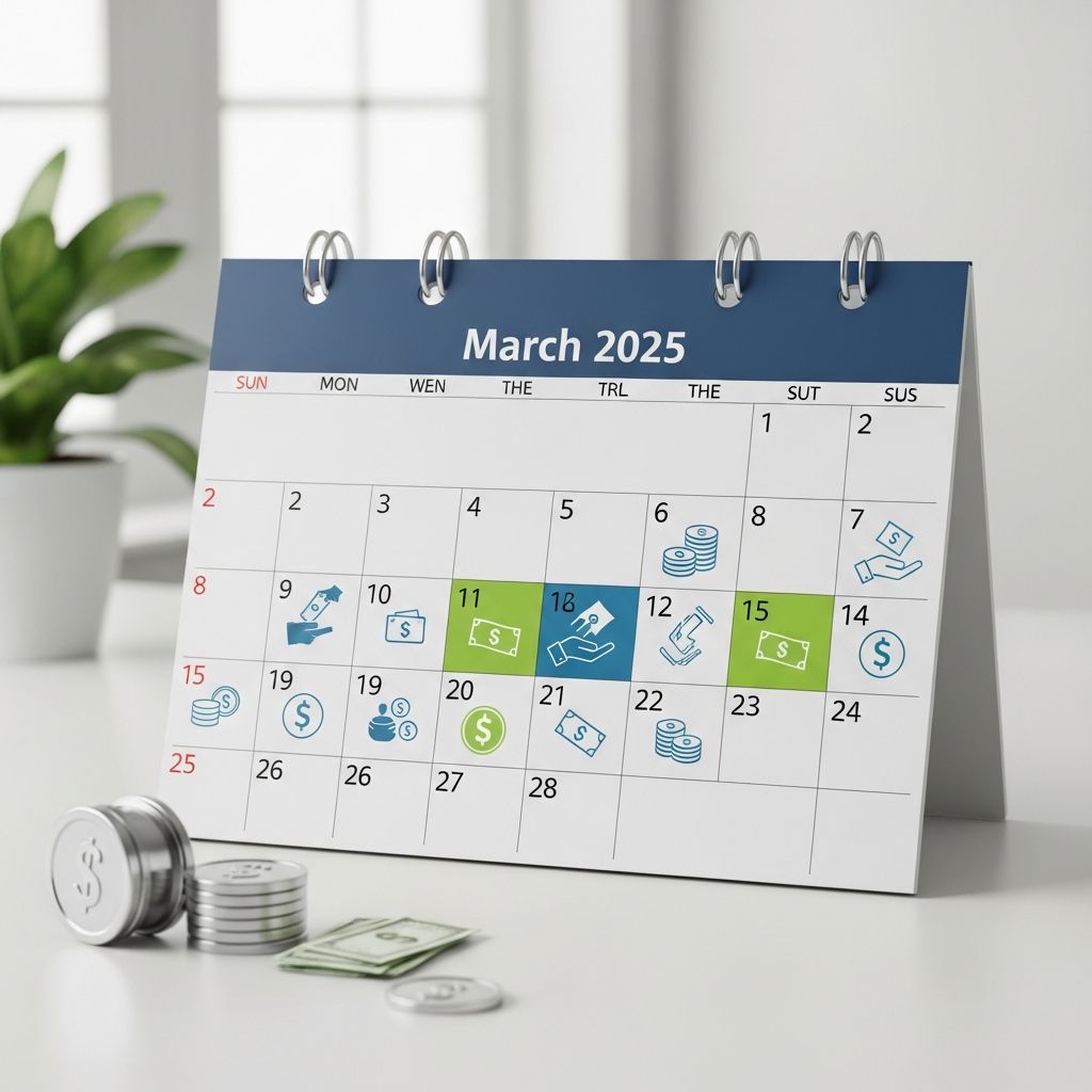 Complete guide to March 2025 Social Security and SSI payment dates and benefit updates.