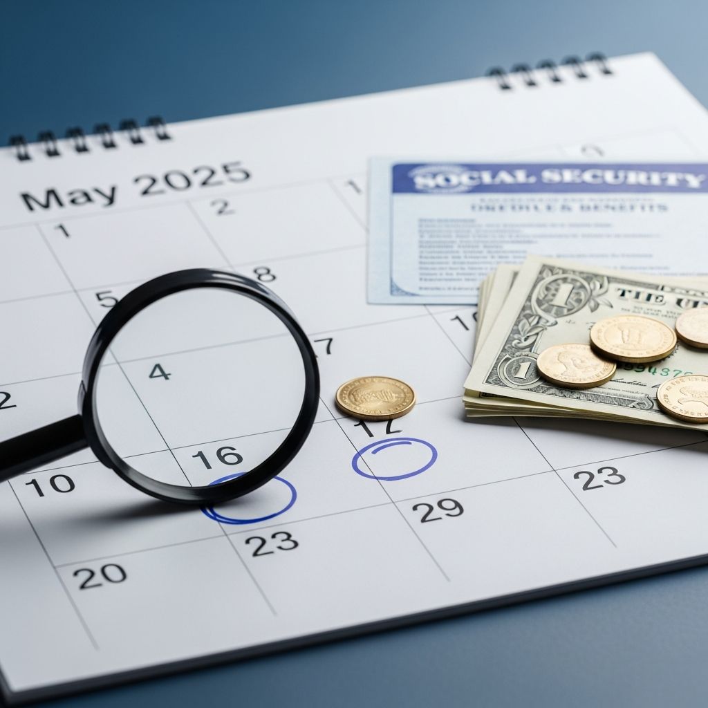 Complete guide to May 2025 Social Security and SSI payment schedules, policy updates, and benefit changes.