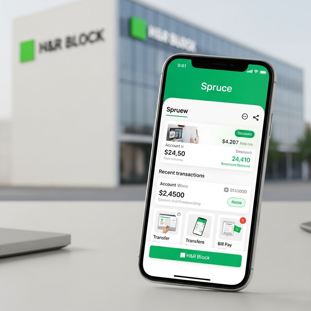 Mobile banking without hidden fees: Explore Spruce's cash-back rewards, savings goals, and early direct deposits.