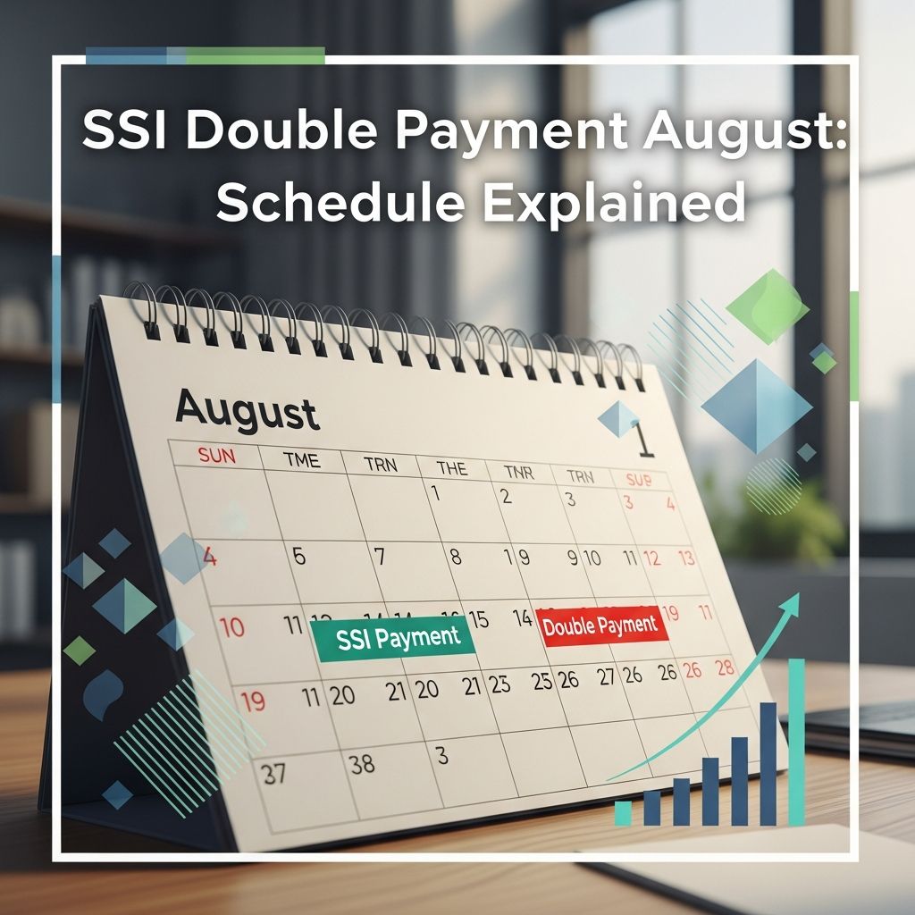 Understand why SSI recipients get two payments in August 2025 and how to budget accordingly.