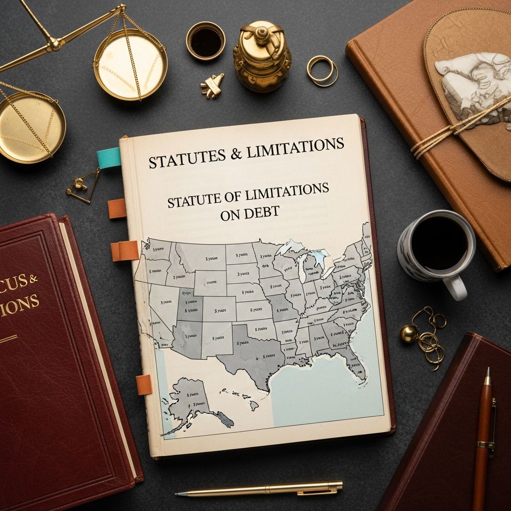 Complete guide to debt statute of limitations: Know your state's timeline and debt collection rights.