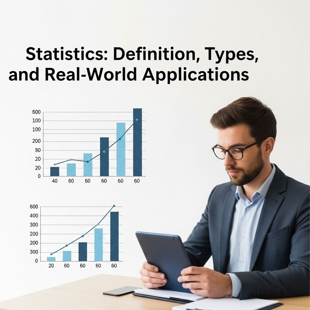 Master statistics fundamentals: explore definitions, types, and practical applications in finance and business.