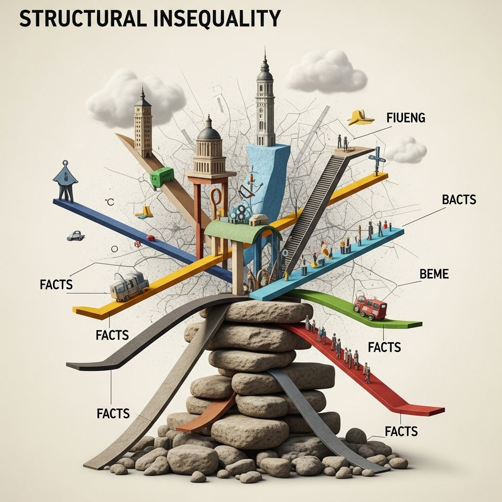 Understanding structural inequality: definitions, manifestations, root causes, and evidence-based solutions for equitable societies.