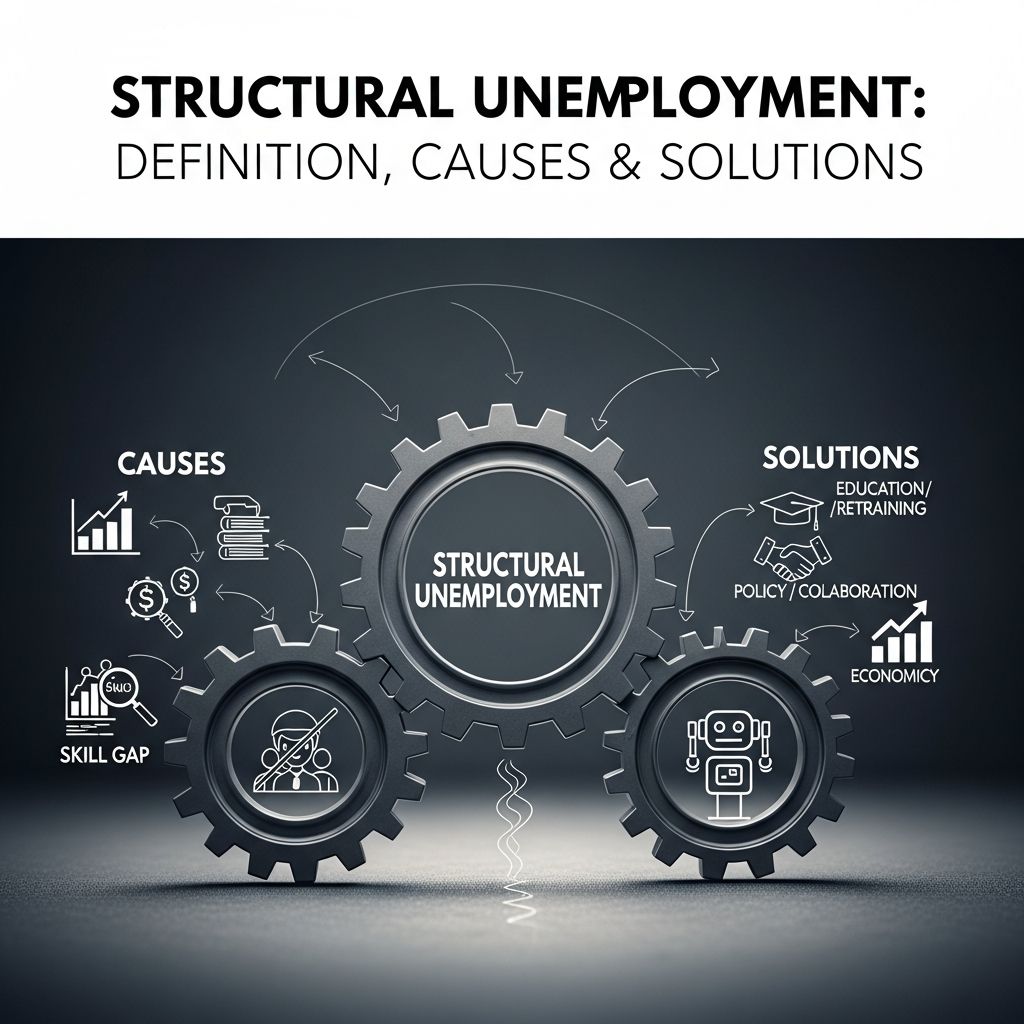 Understanding structural unemployment: skill mismatches, economic shifts, and long-term labor market challenges.