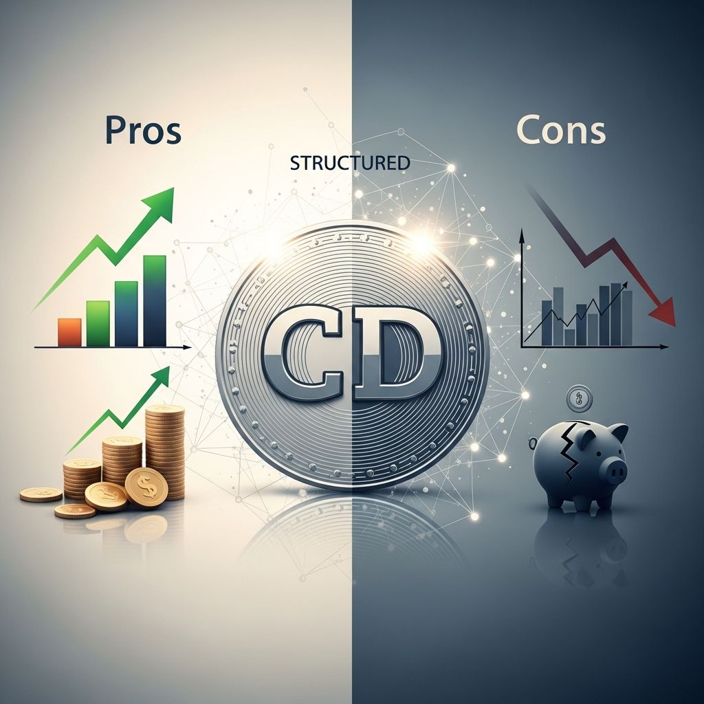Understand the advantages and disadvantages of structured CDs for your investment portfolio.