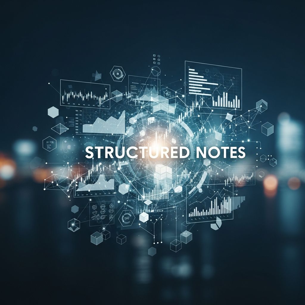 Learn how structured notes combine bonds and derivatives to create customized investment strategies with downside protection.