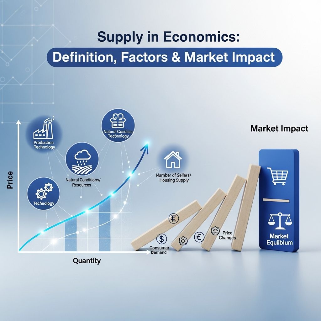Understanding supply: How production capacity and pricing dynamics shape markets.