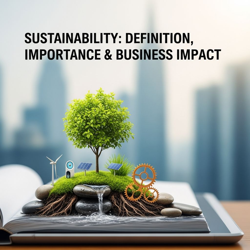 Understanding sustainability: integrating environmental, social, and economic responsibility into modern business strategies.