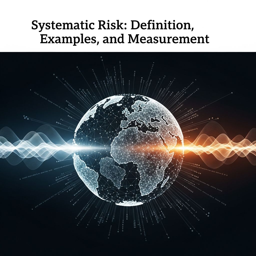 Understanding market risk: What systematic risk is, how it differs from unsystematic risk, and how to measure it using beta.