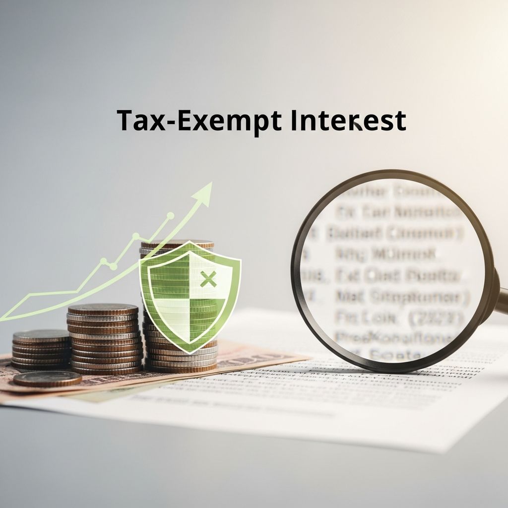 Understanding tax-exempt interest: A comprehensive guide to municipal bonds and tax-free income.