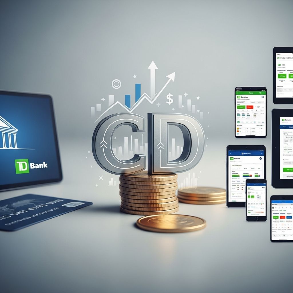 Explore TD Bank's Certificate of Deposit rates and find the best CD option for your savings goals.