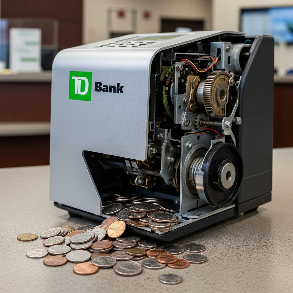Why TD Bank removed its Penny Arcade coin counters and what customers should do now.