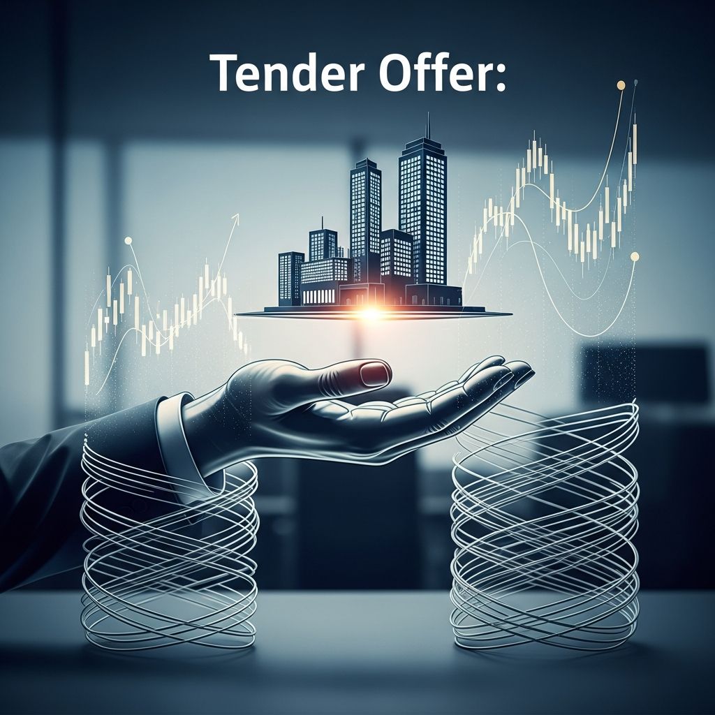 Complete guide to tender offers: Learn how companies acquire shares, the regulatory framework, and key mechanisms.
