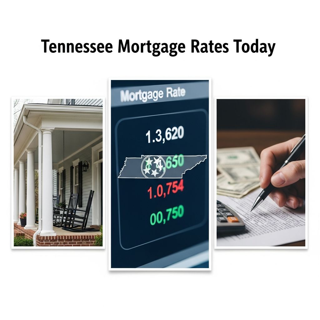 Compare current mortgage rates in Tennessee and find the best home loan options available.