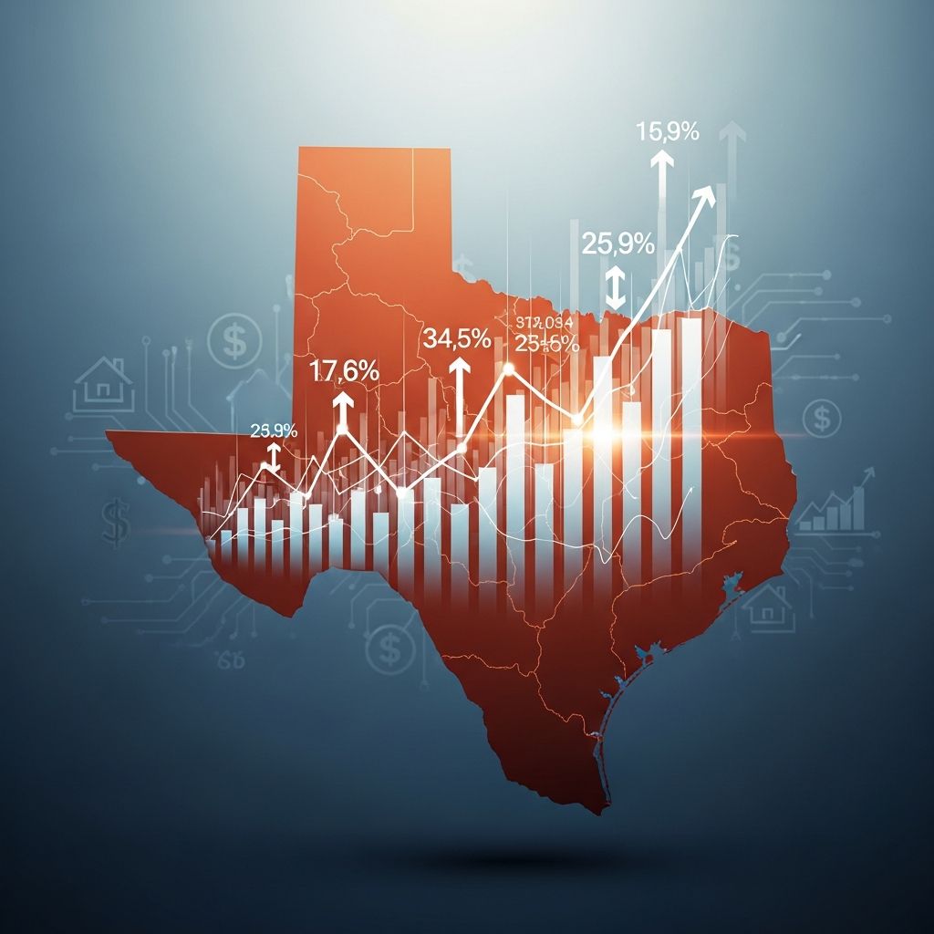 Current Texas mortgage rates, refinance options, and state-specific loan programs for homebuyers.
