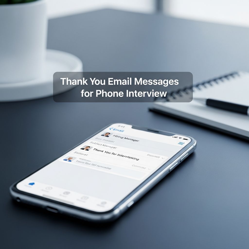 Master the art of sending effective thank you emails after phone interviews with proven templates and expert tips.