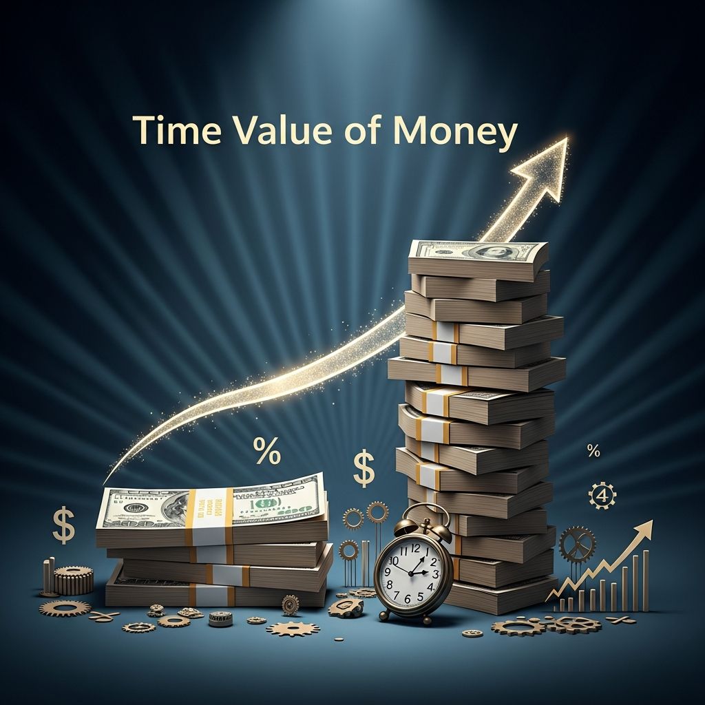 Understand why money today is worth more than money tomorrow and how to calculate it.