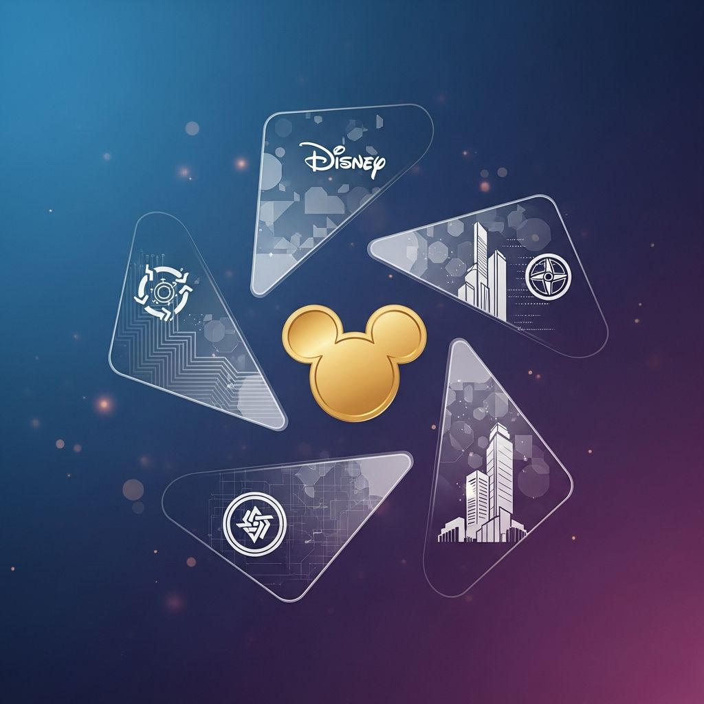 Discover who controls Disney: The Big Three and institutional investors shaping the company's future.