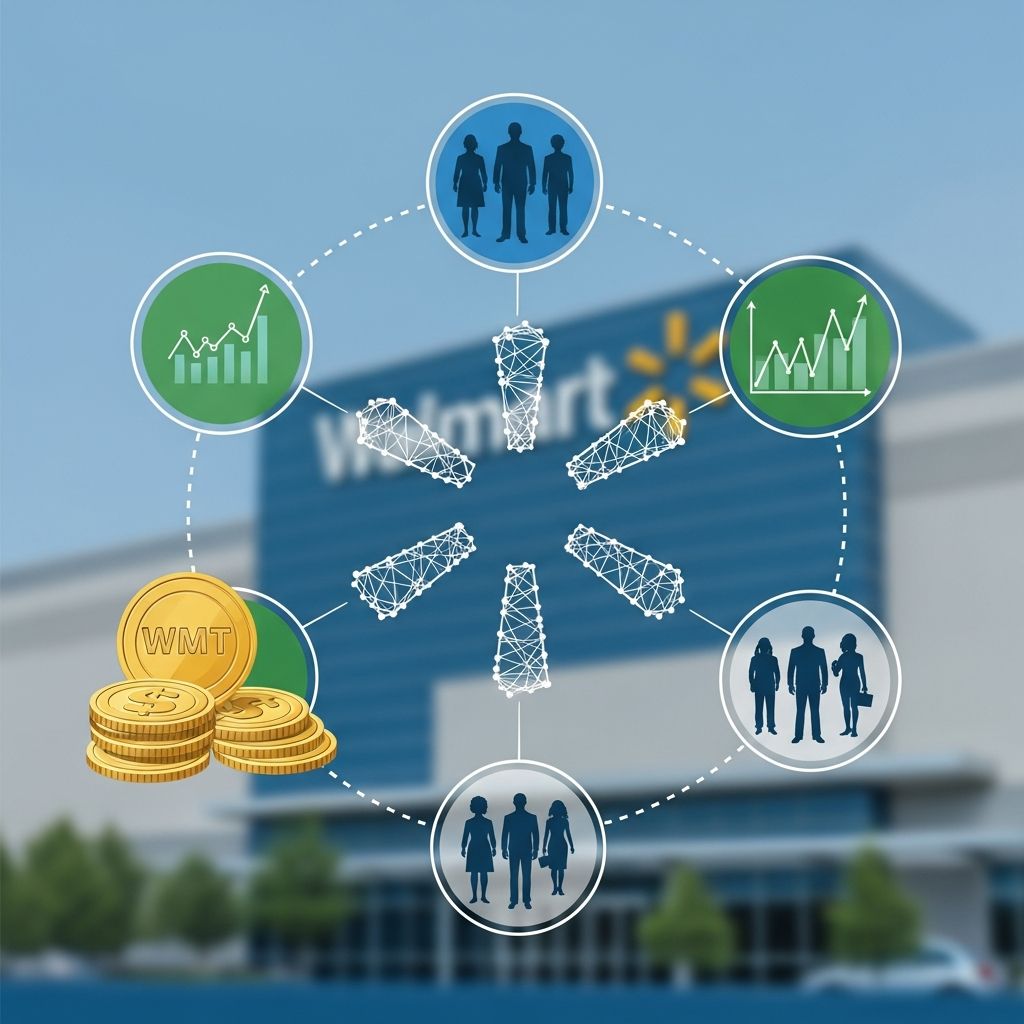 Discover the major shareholders controlling Walmart and how institutional investors shape the retail giant's future.