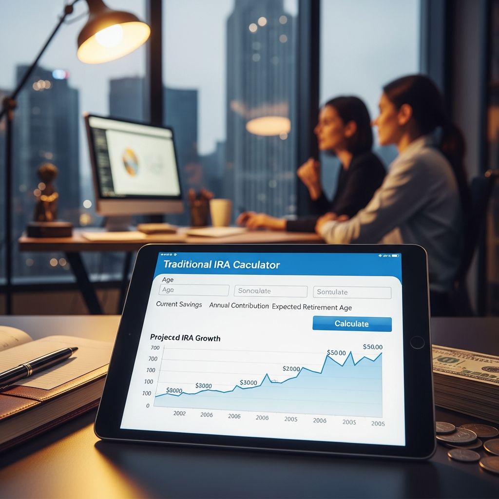Maximize your retirement savings with our comprehensive Traditional IRA calculator guide and planning tools.