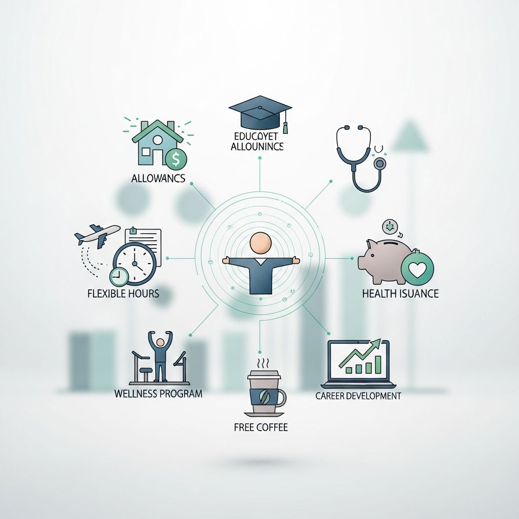 Comprehensive guide to employee benefits, from health insurance to wellness programs and retirement plans.