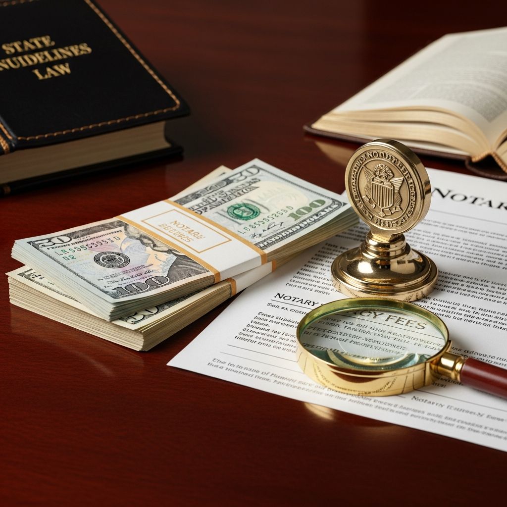 Complete guide to notary fees: Learn what notarization costs across states and how fees are determined.