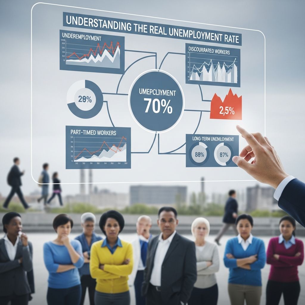 Discover why the official unemployment rate differs from the true rate of unemployment.