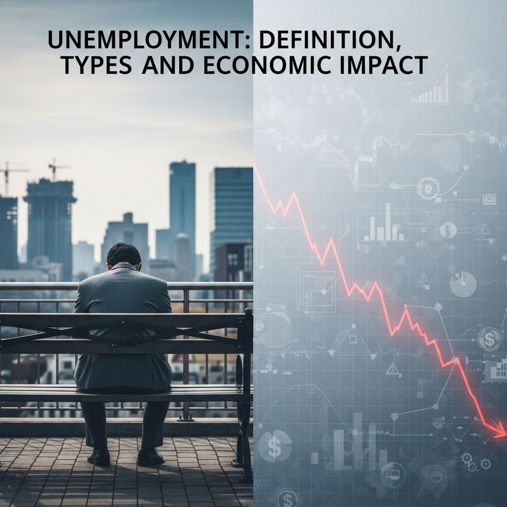 Understanding unemployment: causes, types, measurement, and effects on the economy and individuals.
