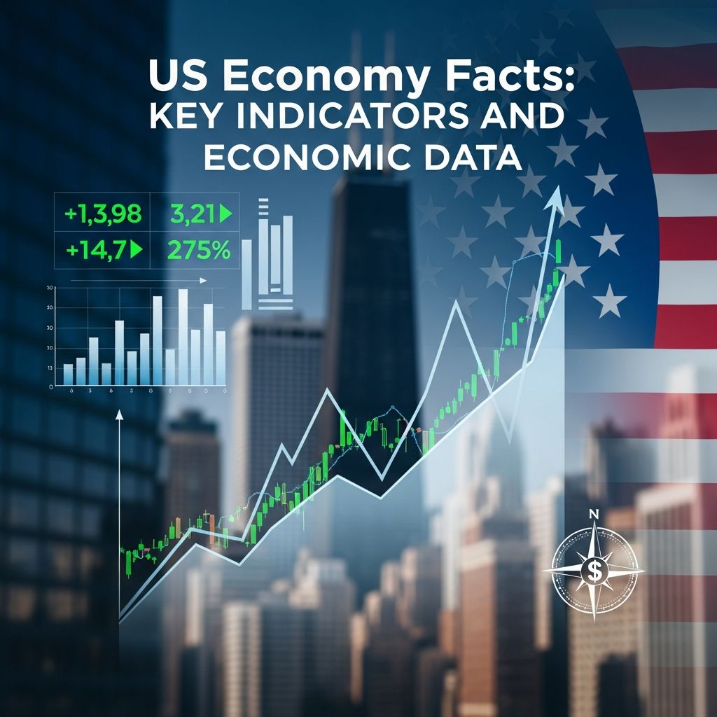 Comprehensive overview of US economic performance, growth trends, and vital statistics.