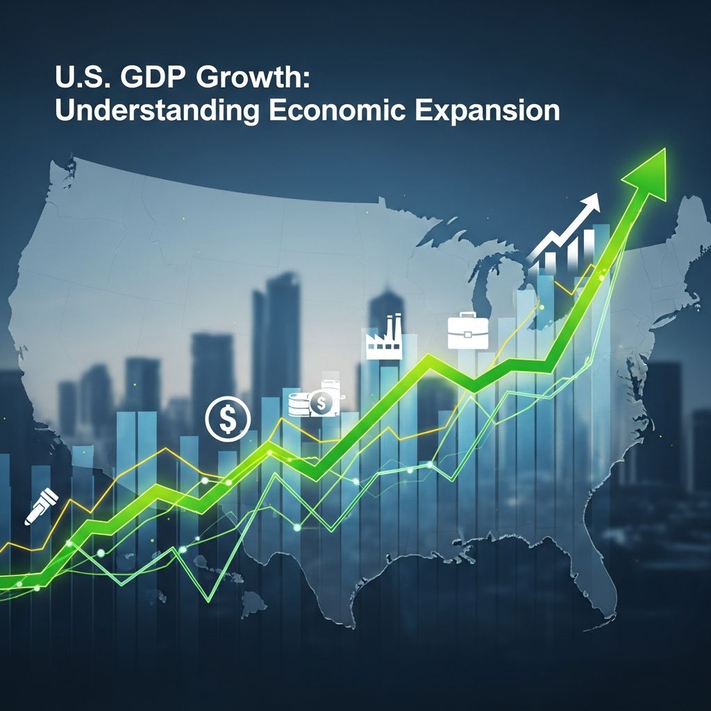 Explore U.S. GDP growth trends, components, and economic forecasts for 2025-2026.
