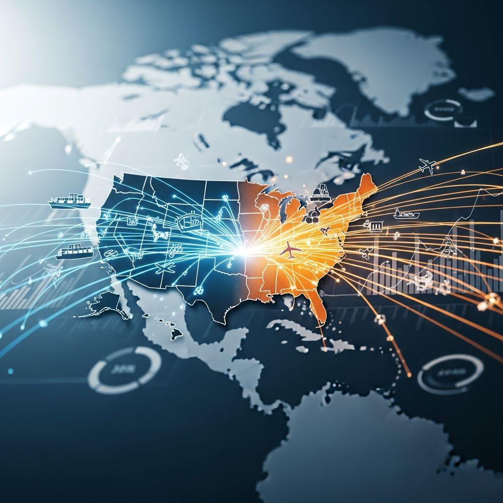 Comprehensive analysis of U.S. trade data, import/export trends, and economic implications for 2025.