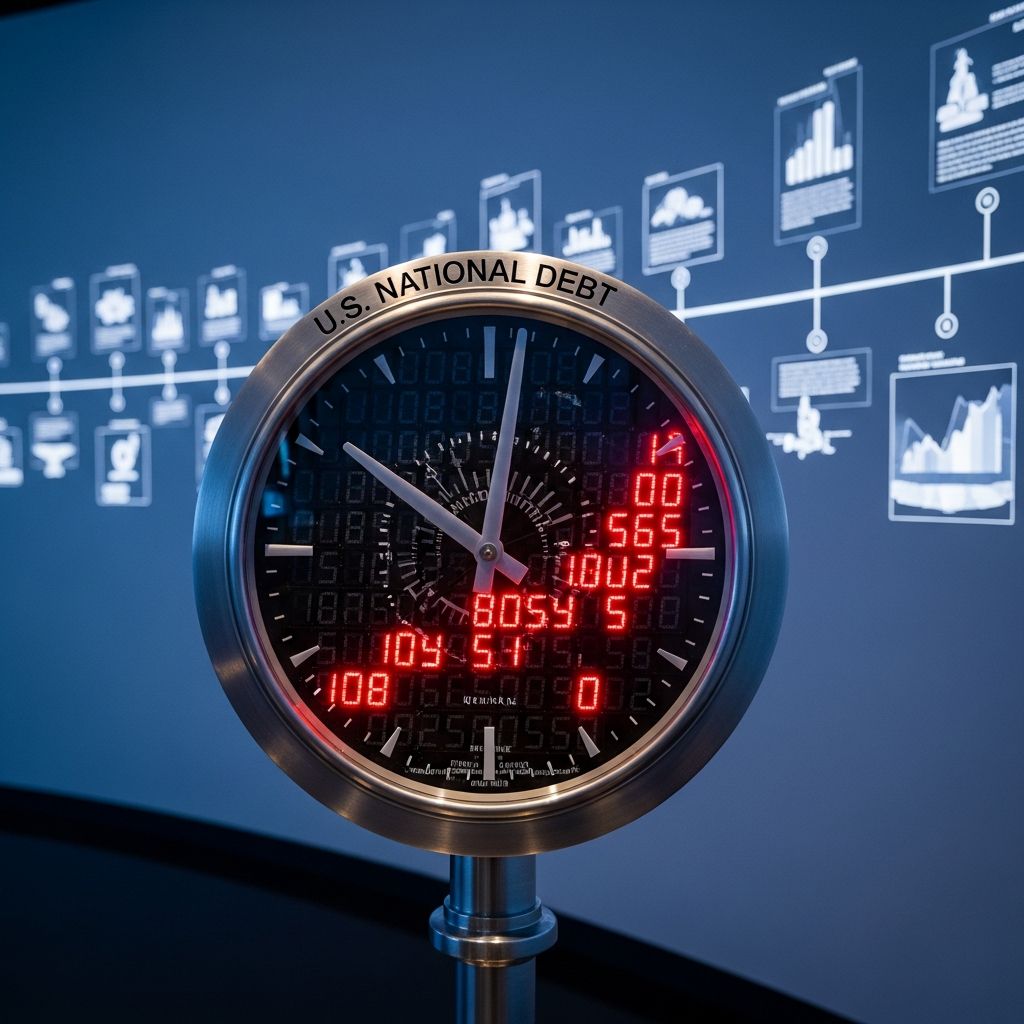 Understanding the National Debt Clock: From its 1989 inception to today's trillions.