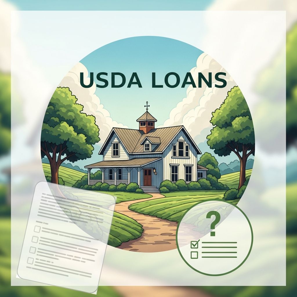 USDA Loans: What Are They And Am I Eligible? Complete guide to USDA loans: zero down payment mortgages for rural homebuyers.