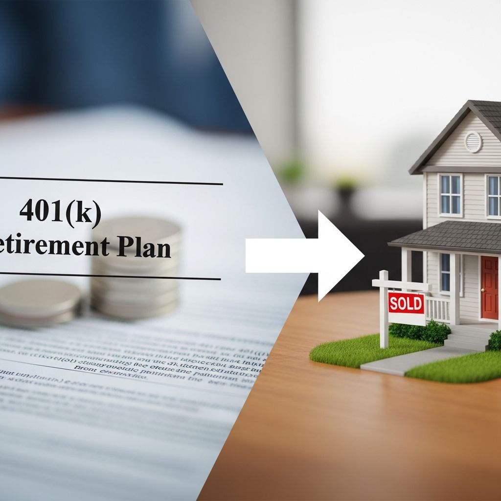 Learn how to tap your 401(k) for a down payment and understand the tax implications.