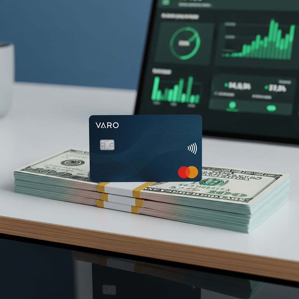 Complete guide to Varo's high-yield savings account with competitive APY, no fees, and powerful savings tools.