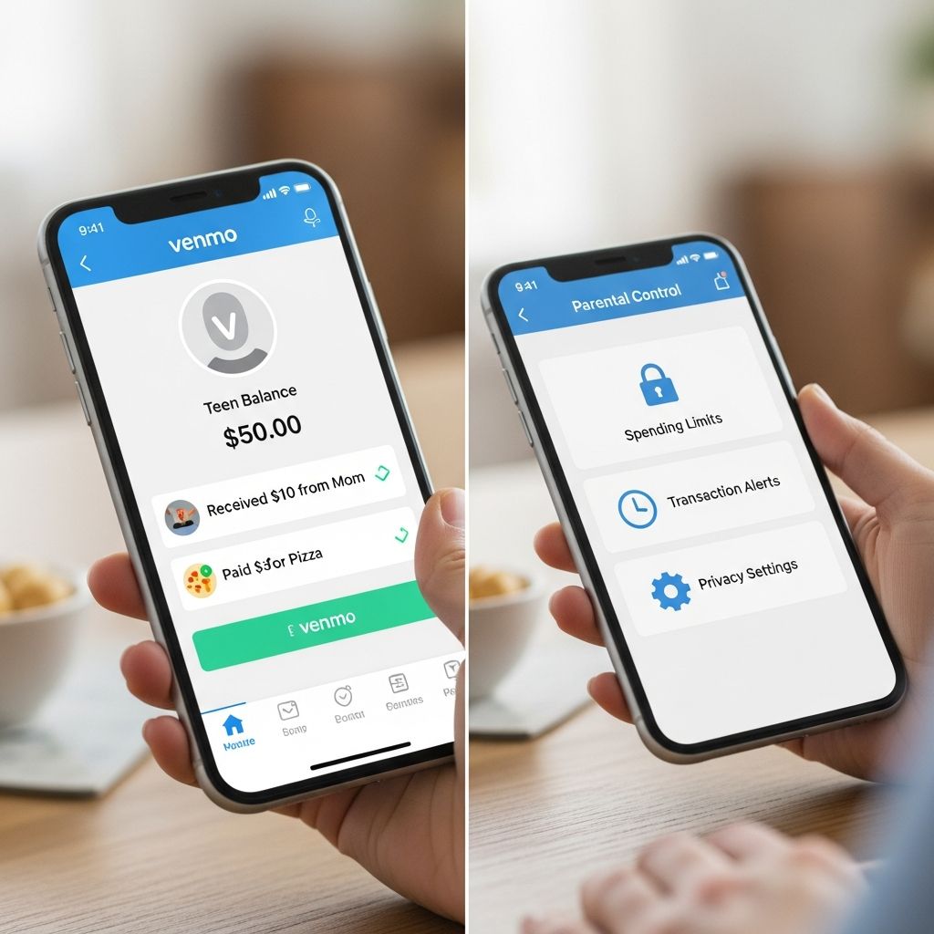 Guide to Venmo Teen Accounts: Setup, features, and parental controls for teens aged 13-17.
