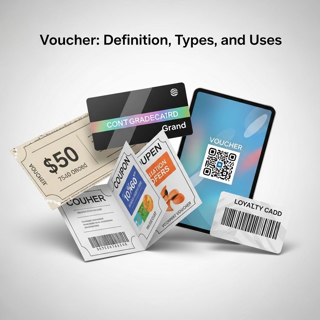 Understanding vouchers: A comprehensive guide to payment methods, types, and practical applications.