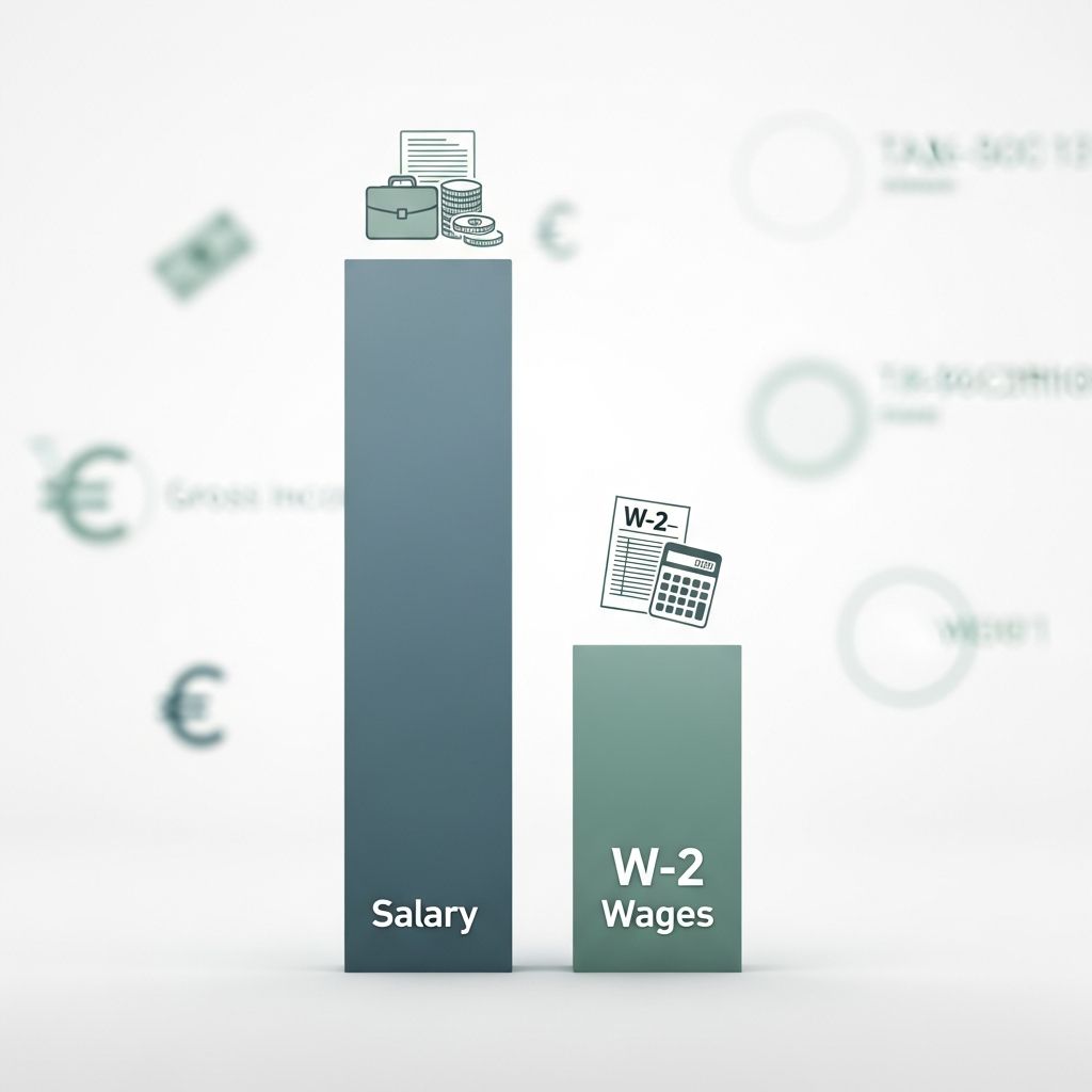 Understand why your W-2 shows lower wages than your salary and learn how pre-tax deductions reduce your taxable income.