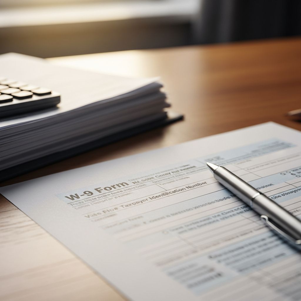 Master Form W-9: Essential tax documentation for independent contractors and businesses.